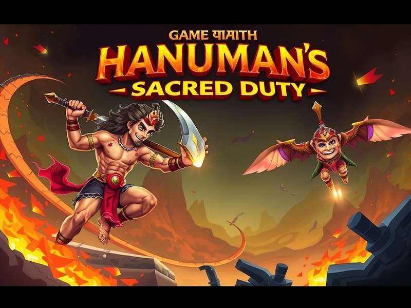 Hanuman S Sacred Duty Combat Scene